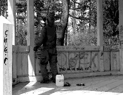 Atlanka w parku miejskim